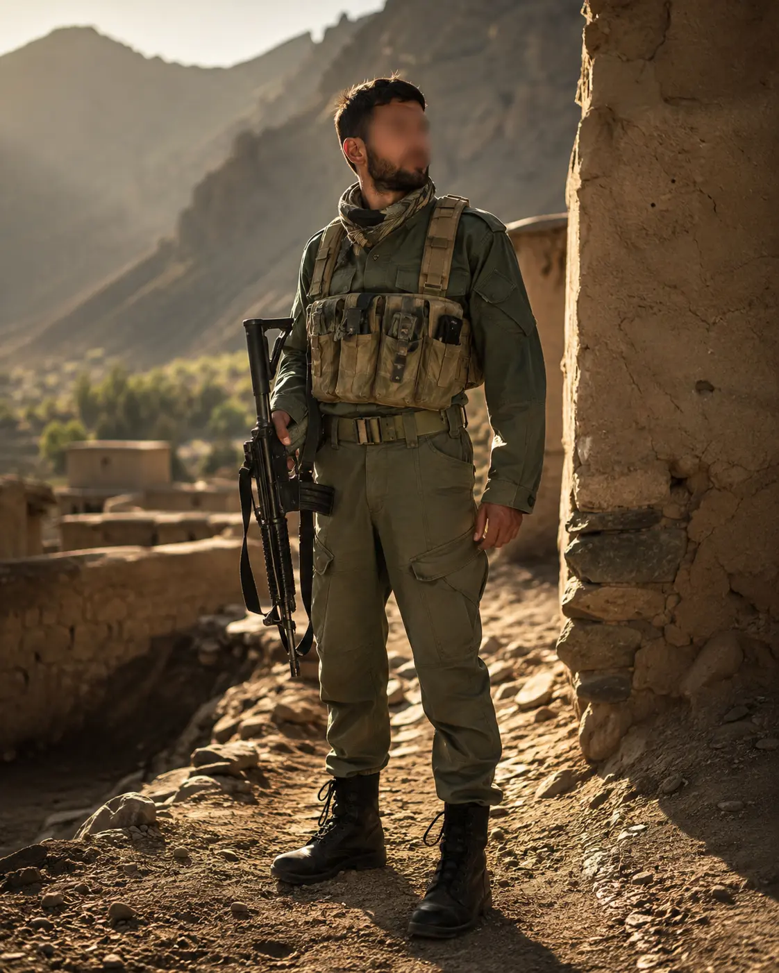Konzeptdarstellung Afghan National Army