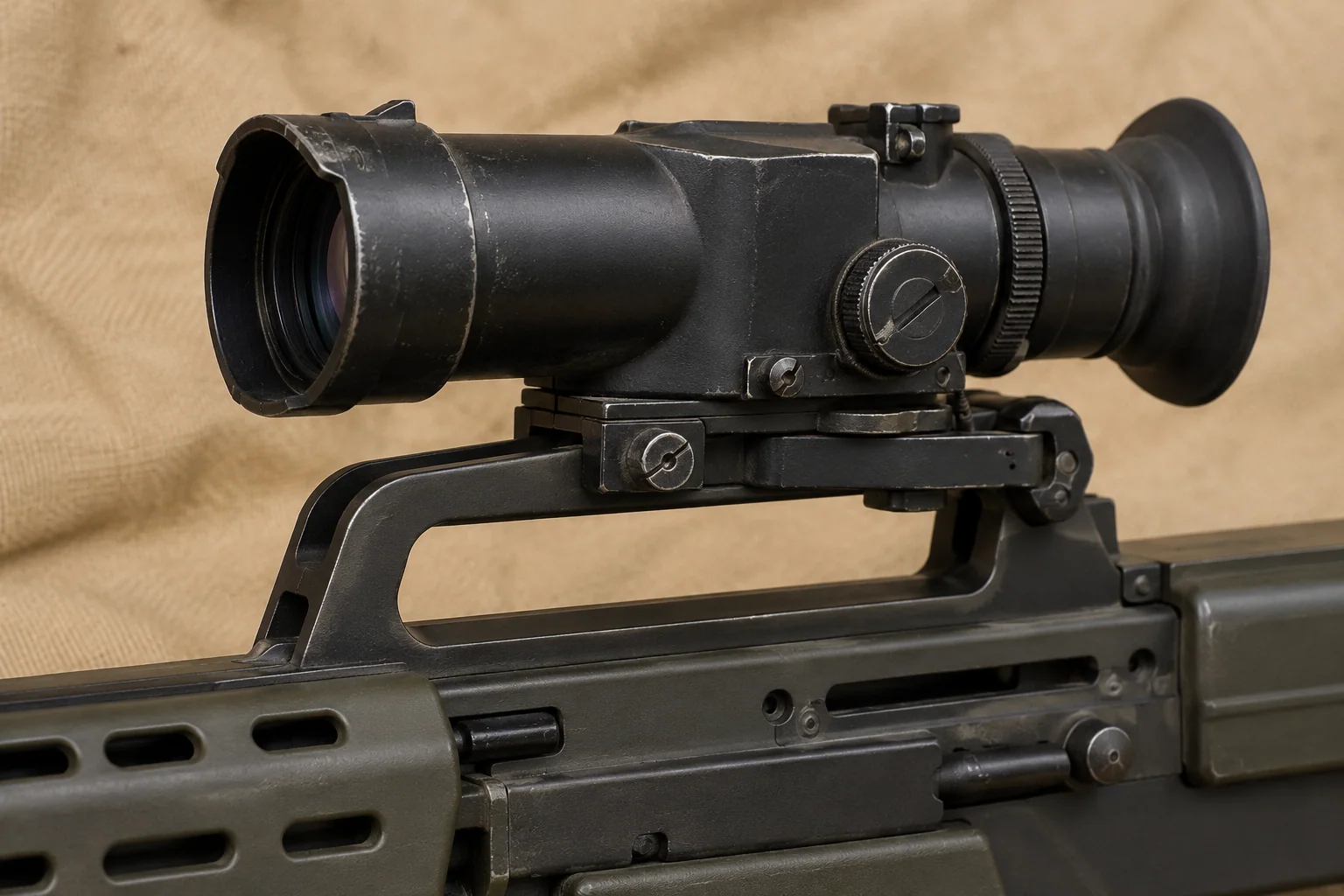 Waffenanbauten & Optiken für British Army